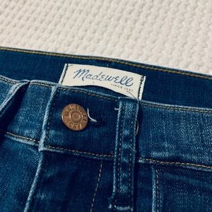 Madewell High Riser Crop Jeans